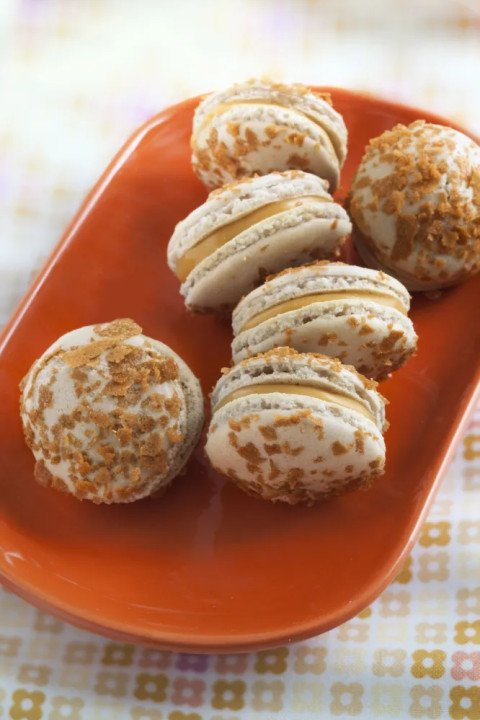 Macarons au caramel au beurre salé
