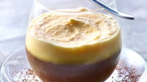 Duo de crèmes chocolat et orange