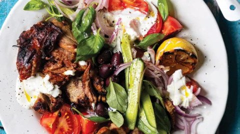 Salade d’agneau aux légumes d’été