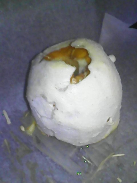 Pommes au four meringuées