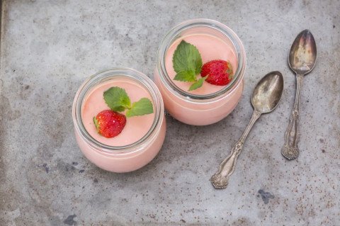 Mousse aux fraises Tagada