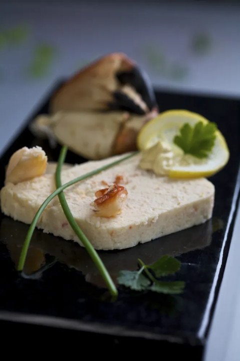 Terrine de crabe et mayonnaise au citron vert