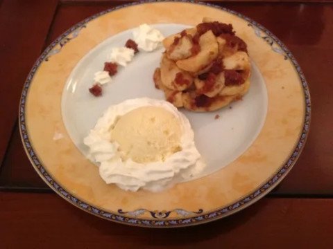 Poêlée de pommes au pain d'épices