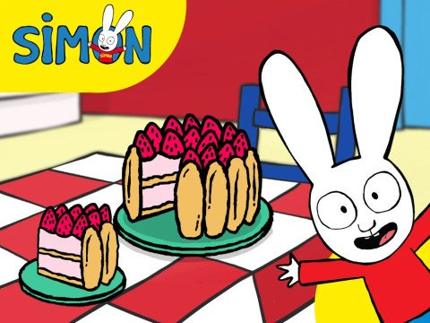 La charlotte aux fraises de Simon Super Lapin