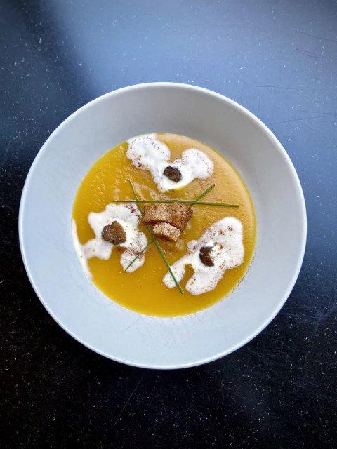 Velouté de Potimarron Halloween