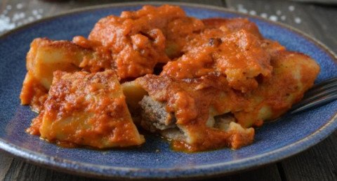 Cannelloni farcis à la viande