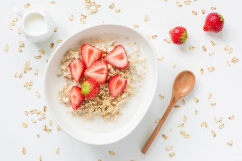 Porridge aux fraises au Companion