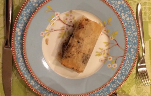 Pastillas de pommes et boudins noir au miel