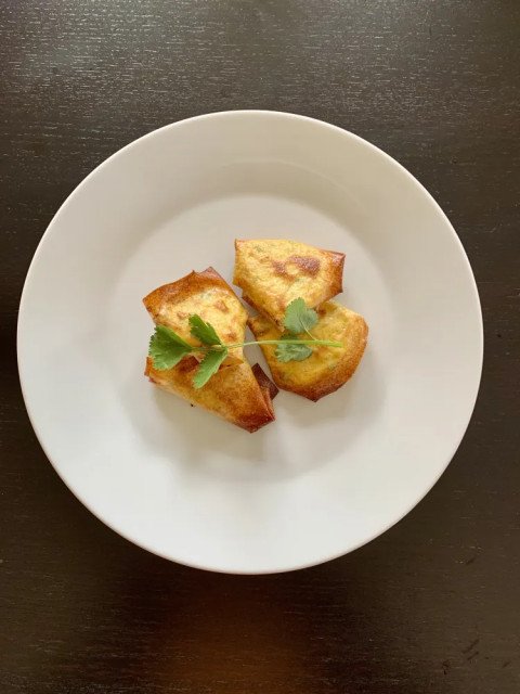 Samossas poulet épicé