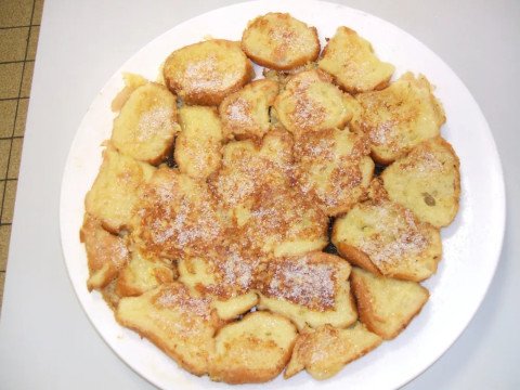 Pain perdu à l'orange