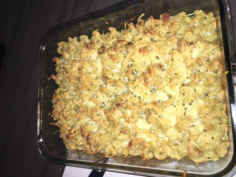 Gratin de pâtes au boursin