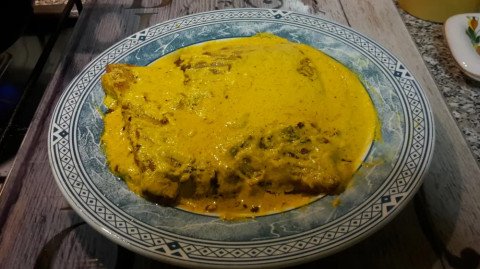 Pavés de truite saumonée au safran