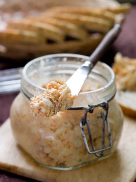 Rillettes de maquereaux à la moutarde express