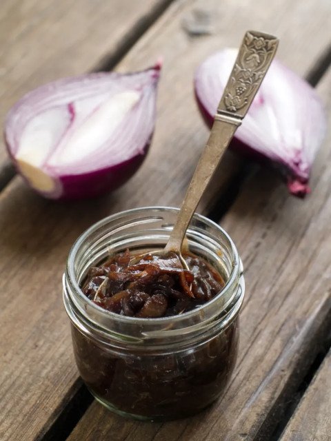 Confiture doignons (confits au Porto)