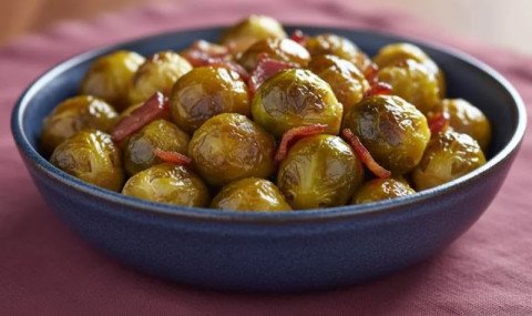 Choux de Bruxelles au lard façon traditionnelle
