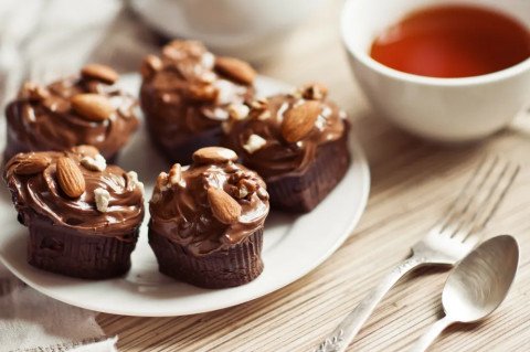 Muffins au Nutella et speculoos