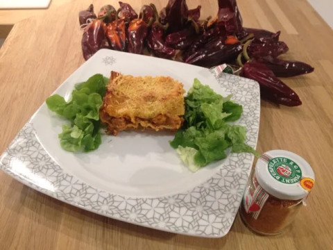 Lasagnes façon basque