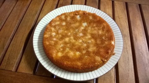 Gâteau au yaourt aux litchis