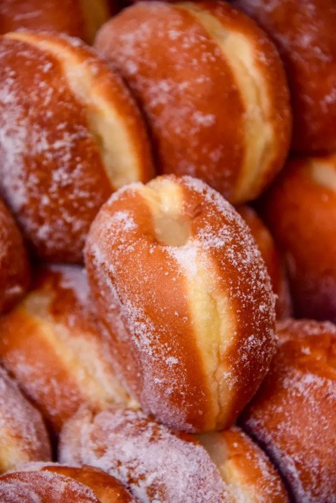 Beignets fourrés rhum nutella