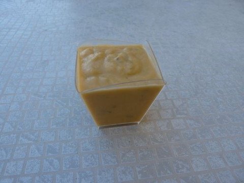 Mousse légère de courgettes au chèvre