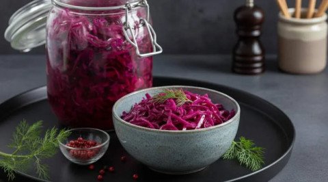 Salade de chou rouge