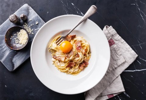 Pâtes carbonara au Cookeo