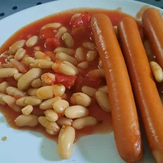 Haricots blancs à la tomate (Italie)