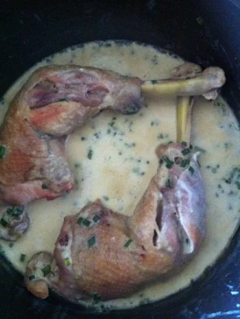 Poulet au lait de coco