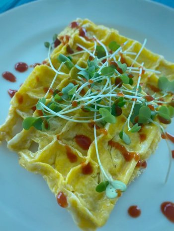Omelette gaufre