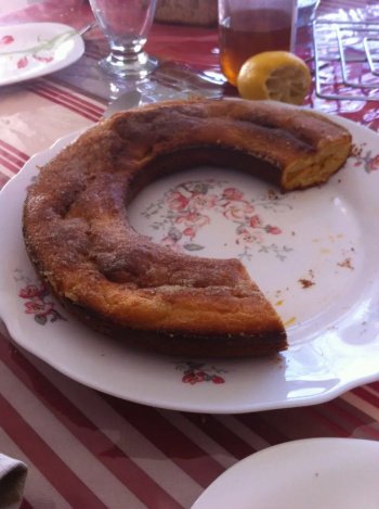 Gâteau à la mangue