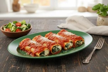 Cannelloni ricotta et blettes