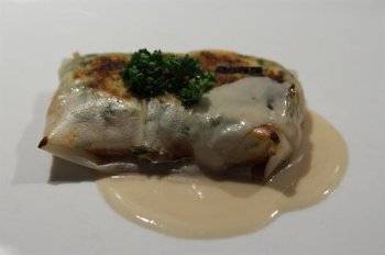 Feuilleté de langoustines