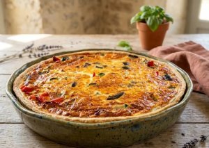 Quiche au Thon et à la Tomate : Recette Facile Maison