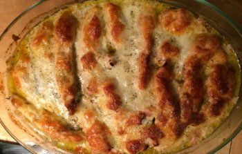 Escalope sauce tomate et courgette (facon Marie)