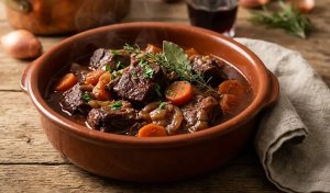 Daube de Sanglier Mijotée au Cognac