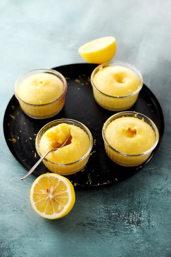 Ramequin fondant au lemon curd
