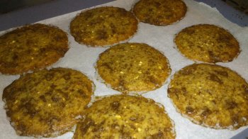 cookies au pralin et chocolat