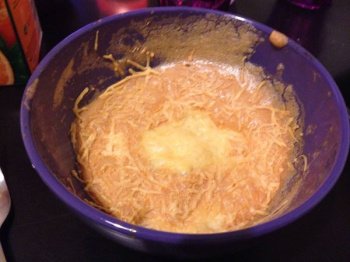 Oeuf soufflé au gruyère