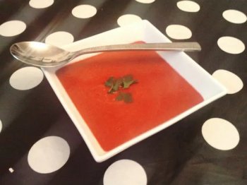 Velouté chaud de betteraves