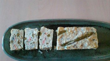 Pain de poisson aux asperges