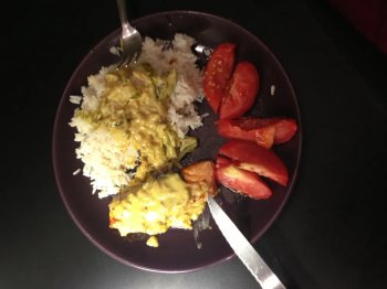 Pavés de saumon au curry