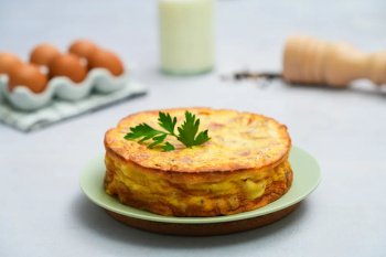 Quiche lorraine sans pâte