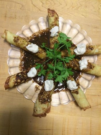 Crêpes balinaises au lait de coco