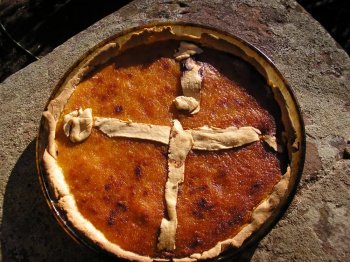 Tarte potiron-citron