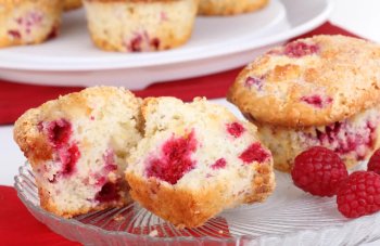 Muffins à la framboise