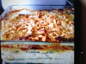 Lasagnes de courgettes au hachis de dinde et lait de coco