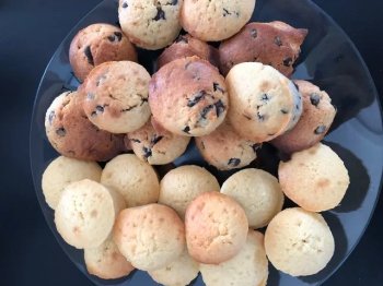 Muffins vanille coco