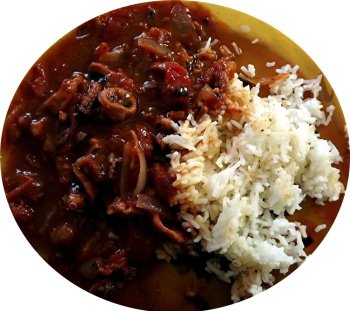 Fricassée de poulpe