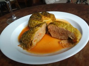 Chou farci à la polonaise