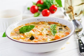 Minestrone au pistou au Cookeo